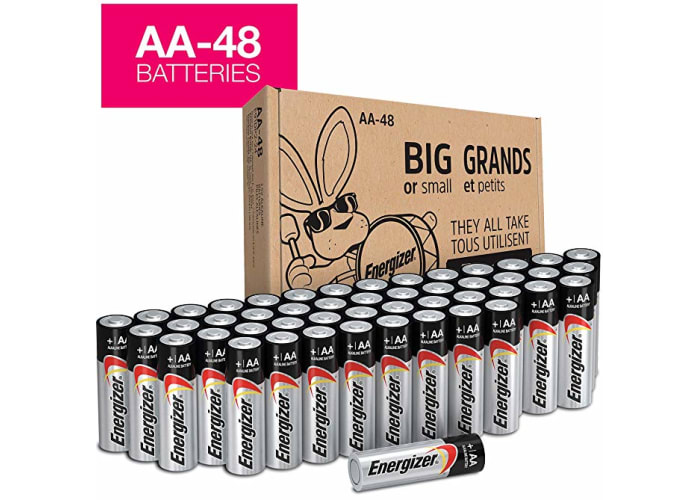 48-ct Energizer Batteries (AA or AAA)