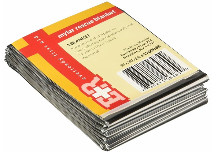 10-pk Emergency Thermal Blankets