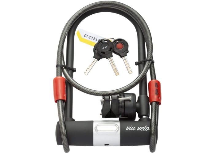 Bike U-Lock w/ Cable