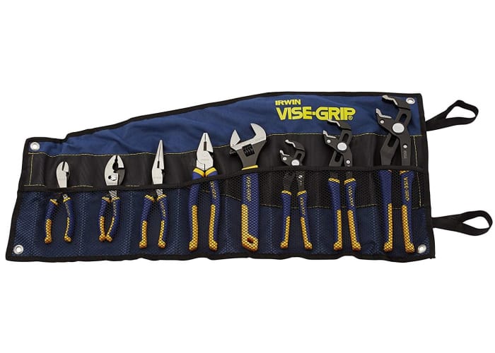 8-pc Irwin Tools VISE-GRIP GrooveLock Pliers Set