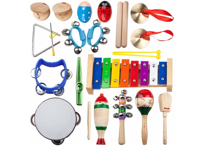 14-pc Kids Musical Instruments Set