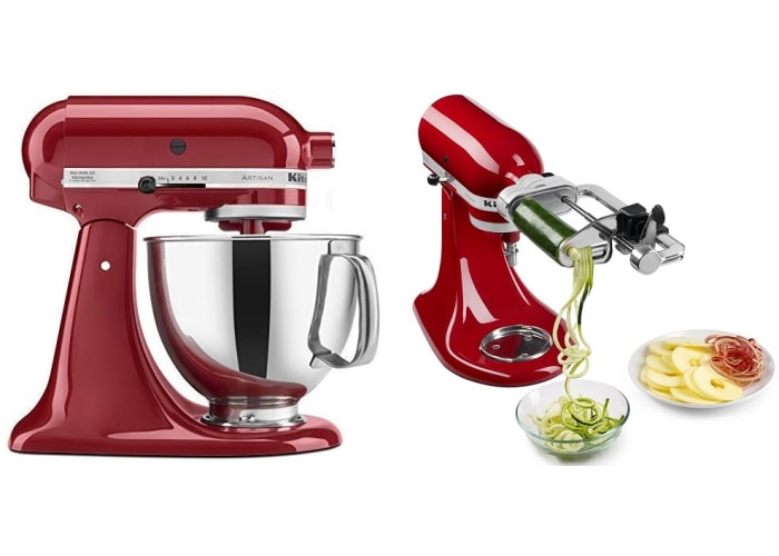 KitchenAid 5-Qt. Stand Mixer + Spiralizer Attachment