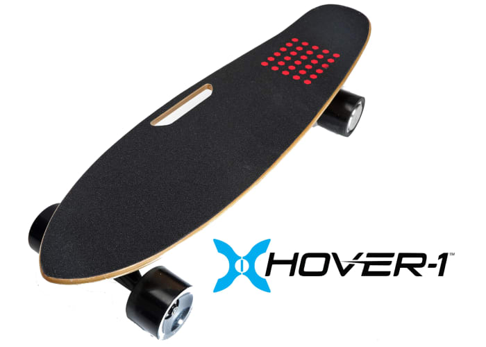 Hover-1 Cruze Electric Self Powered Skateboard with Carrying Handle