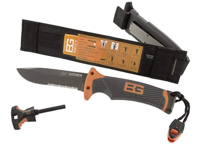 Gerber Bear Grylls Ultimate Knife, Serrated Edge