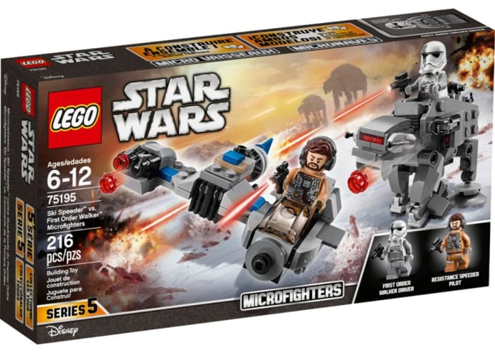 LEGO - Star Wars Ski Speeder vs. First Order Walker Microfighters 