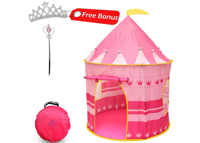 Kiddey Princess Castle Kids Play Tent