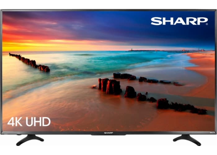 Sharp 55" LED 2160p Smart 4K TV with Roku TV