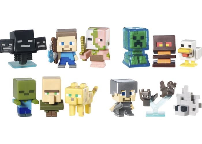 Minecraft Mini Figure 3-Pack
