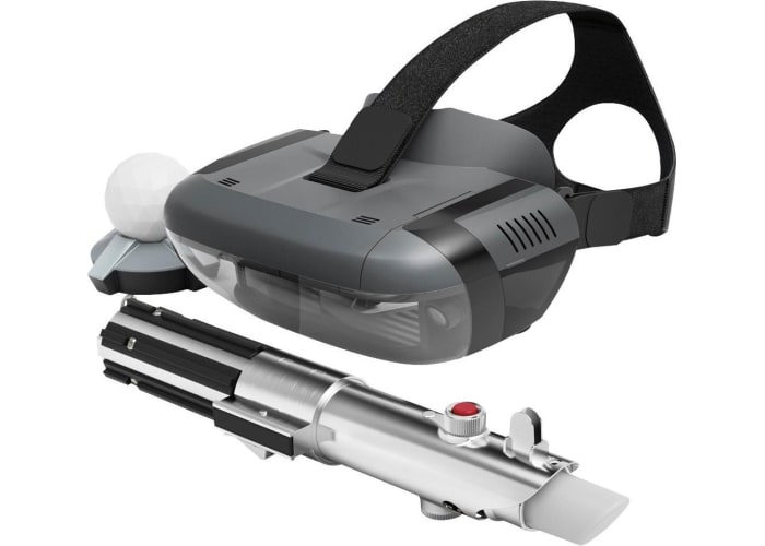 Lenovo Jedi Challenges AR Headset w/ Lightsaber Controller and Tracking Beacon