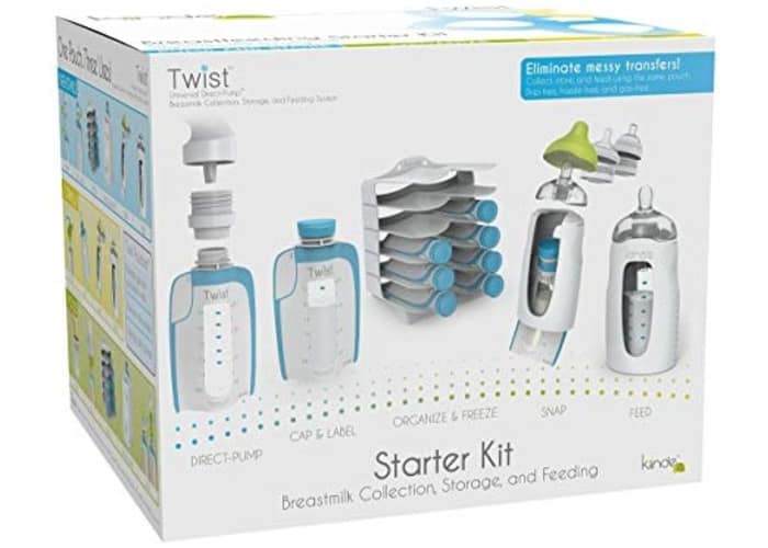 28-pc Kiinde Breast Milk Storage Twist Starter Kit