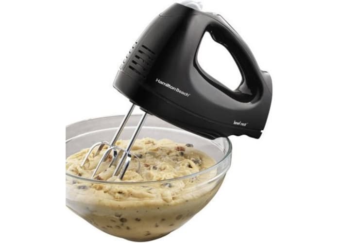 Hamilton Beach Hand Mixer With Snap-On Case
