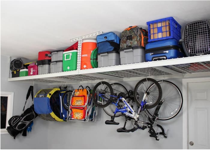 2-pk 4x8' SafeRacks Overhead Garage Storage Kits