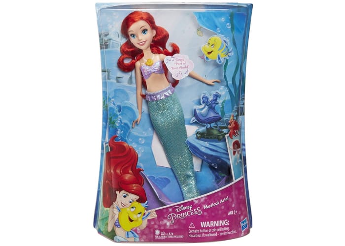 Disney Princess Singing Ariel Fashion Doll