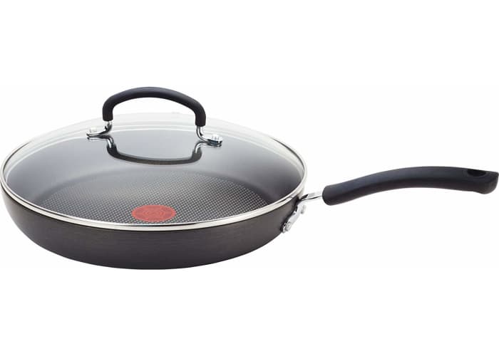 10" T-fal Ultimate Hard Anodized Titanium Nonstick Saute Pan w/ Lid