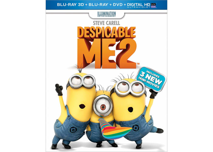 Despicable Me 2 (Blu-ray + DVD + Digital HD)