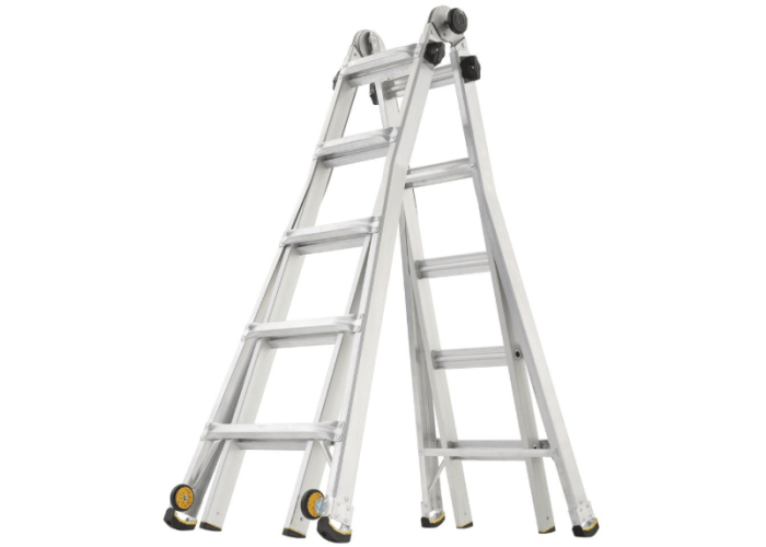 Gorilla Ladders 22-ft Reach MPX Aluminum Multi-Position Ladder