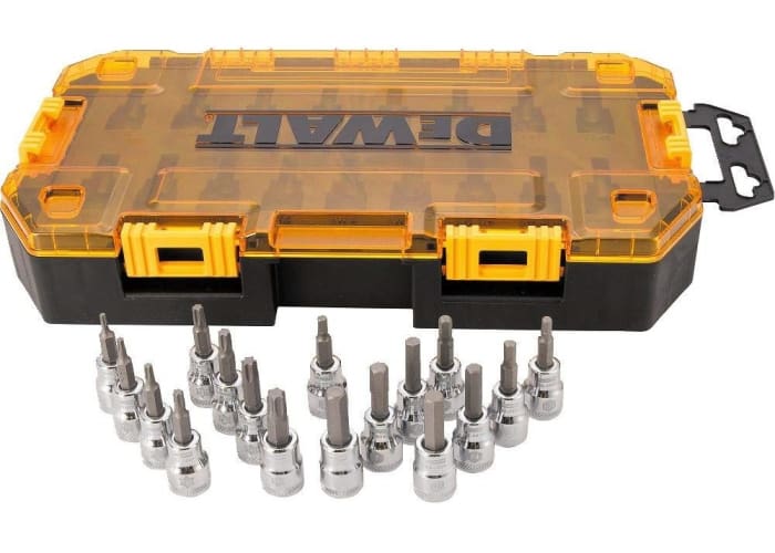 17-pc DEWALT 3/8'' Drive Socket Set