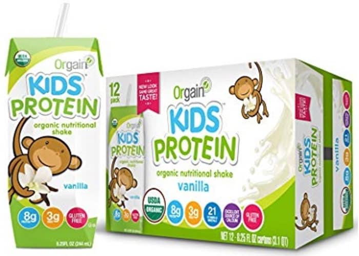 12-pk Orgain Kids Protein Organic Nutritional Shake