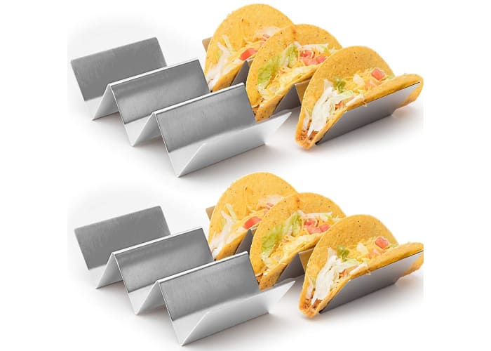 Stainless Steel Taco Holder Stand