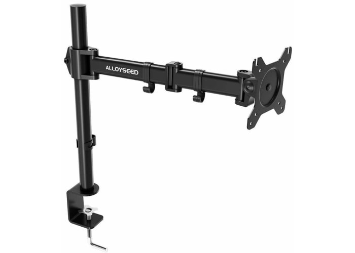 Single LCD Monitor Desk Mount