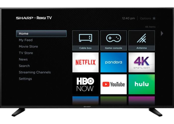 Sharp 58" Class LED 2160p 4K HDR Roku TV