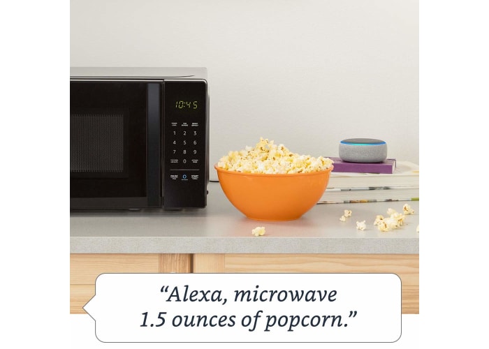 AmazonBasics Alexa-Enabled Microwave