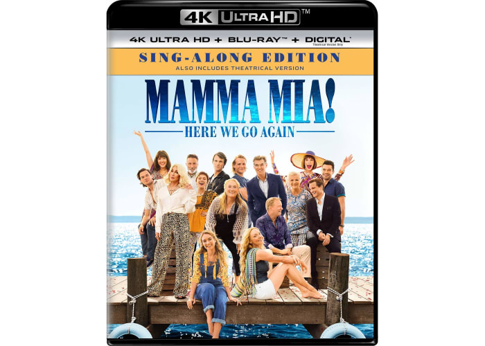 Mamma Mia! Here We Go Again Sing-Along Edition 4K Ultra HD + Blu-ray + Digital