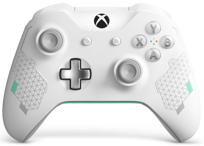Microsoft Xbox One Wireless Controller, Sport White Special