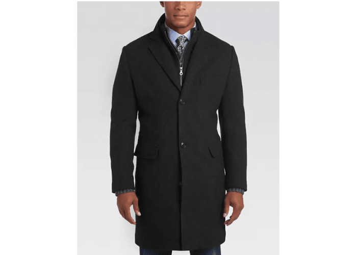 Joseph Abboud Herringbone Topcoat