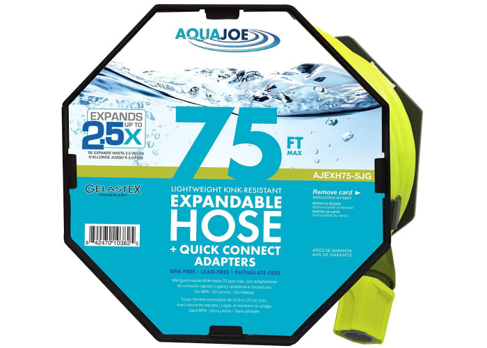 75-ft Sun Joe Expandable Lightweight Kink-Free Hose 