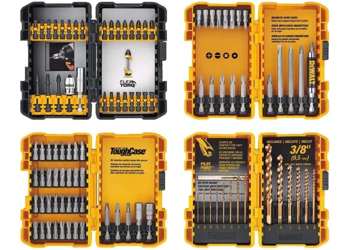 100-pc Dewalt Screwdriving and Drilling Set