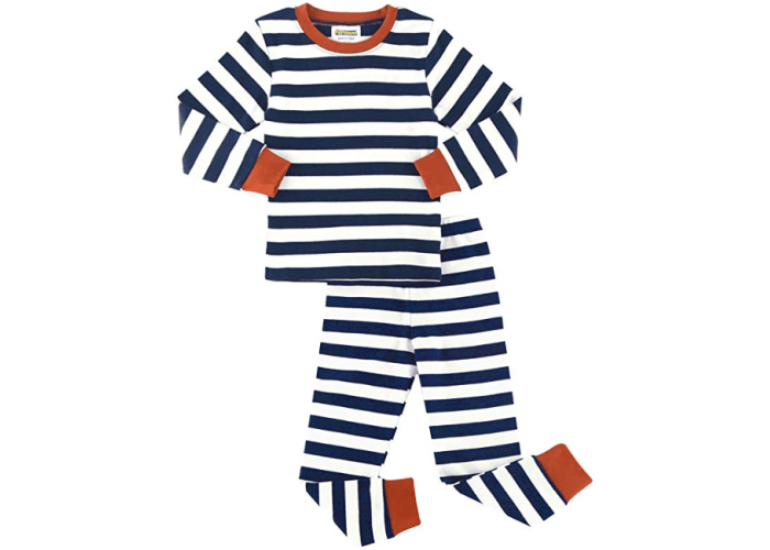 Kids Pajama Sets - Cotton Striped Long Sleeve 