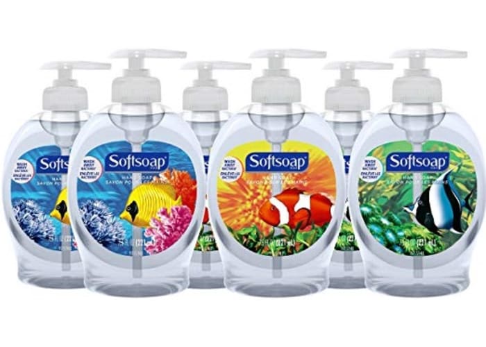 6-pk Softsoap Liquid Hand Soap, Aquarium