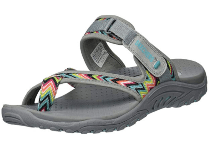 Skechers Women's Reggae-Zig Swag Flip-Flop Sandal