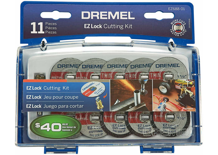 11-pc Dremel EZ Lock Mini Cutting Kit for Metal and Plastic