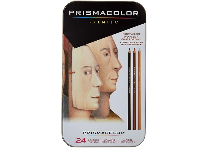 24-ct Prismacolor Premier Colored Pencils, Portrait Set, Soft Core