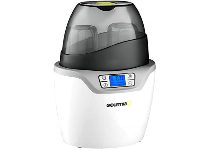 Gourmia Jr. Double Baby Bottle Sterilizer and Warmer