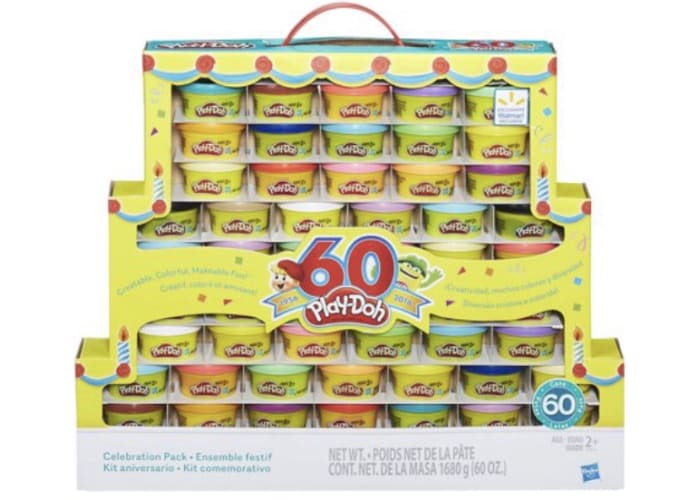 Play-Doh 60th Anniversary 60 pack