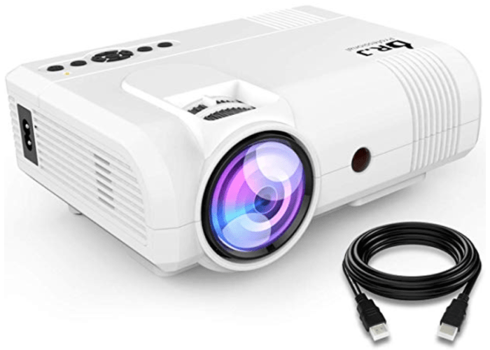DR. J Professional Home Theater Mini Projector