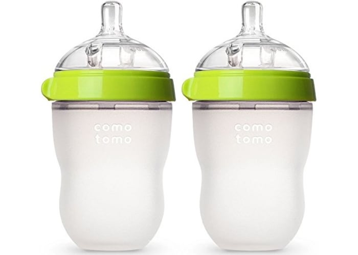 2-pk Comotomo Baby Bottles, 8-oz