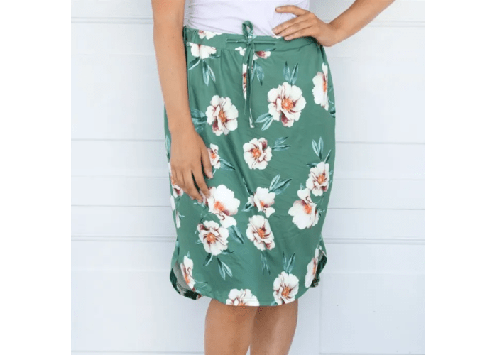 Floral Weekend Skirt