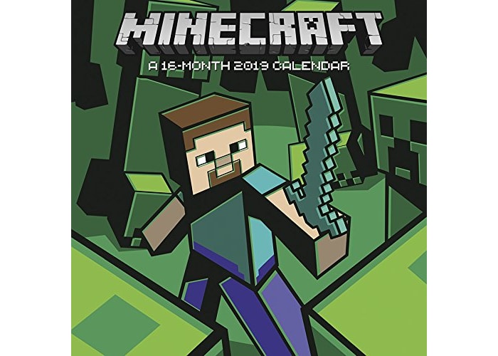 2019 Minecraft Wall Calendar