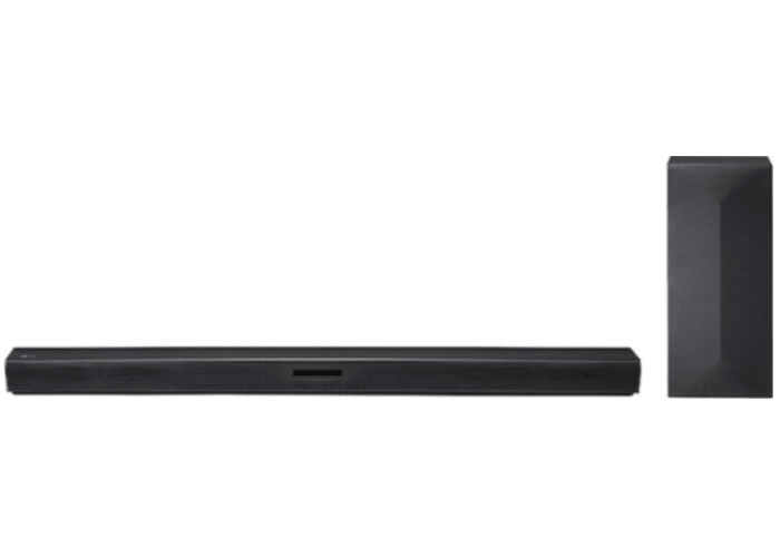 LG - 2.1-Channel 300W Soundbar System with Wireless Subwoofer