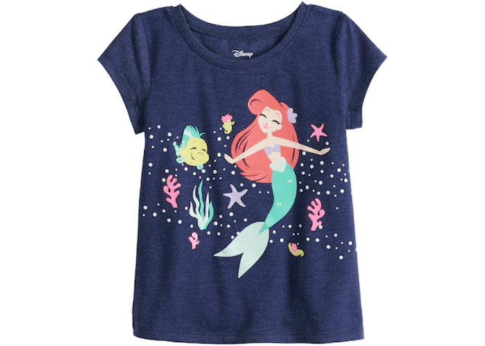 The Little Mermaid Toddler Graphic Tee