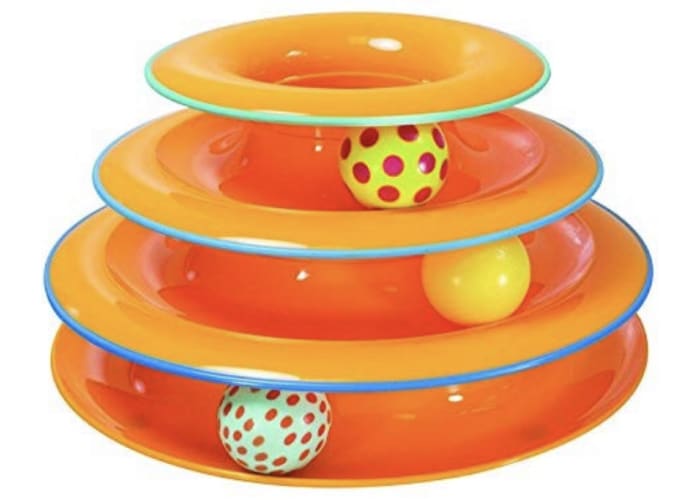 Tower of Track Cat Toy
