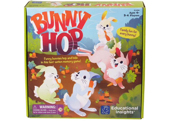Educational Insights Bunny Hop Preschool Easter Game