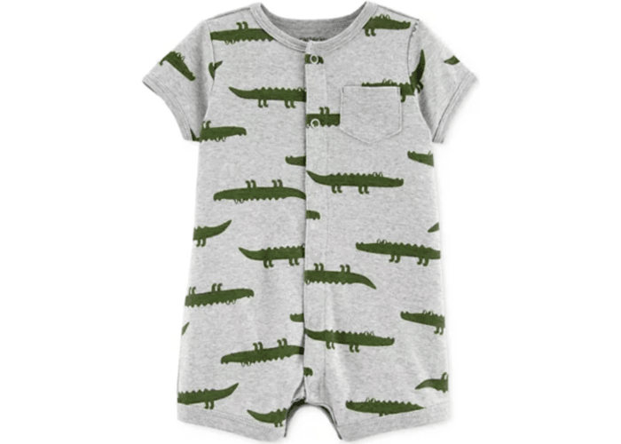 Carter's Baby Boy Alligator Romper