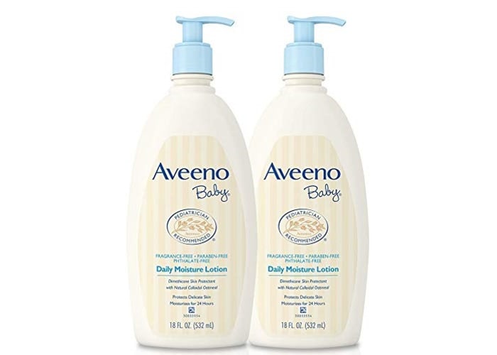 2-pk Aveeno Baby Daily Moisture Lotion (18-oz)