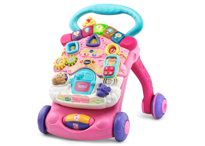 VTech Pink Stroll & Discover Activity Walker