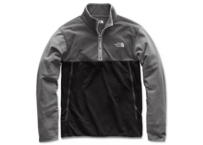 Men's North Face Glacier Alpine Quarter-Zip Fleece